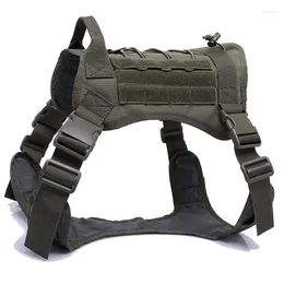 Vestes de chasse en Nylon 1000D de haute qualité, gilet de Service tactique Durable pour chien, vêtements de Combat d'entraînement Molle