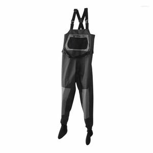 Vestes de chasse Hip Wader intégré isolé poitrine couture Double étanchéité anti-fuite confortable pour l'extérieur