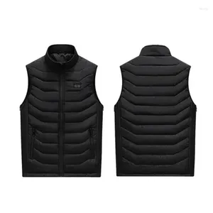 Vestes de chasse intelligentes à onze zones, double contrôle, charge chauffante, gilet électrique à température constante USB pour hommes et femmes en plein air