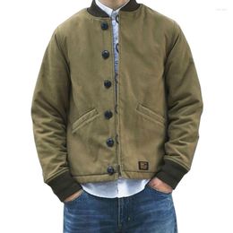 Vestes de chasse japonaise Vintage armée Tac col coton manteau hommes hiver M43 veste épaisse Camping en plein air randonnée Combat Cardigan manteaux