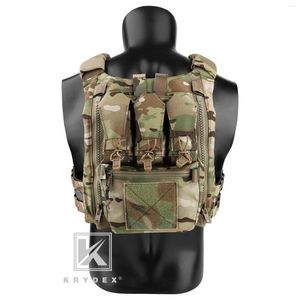 Vestes de chasse Krydex 2023, support de plaque adaptable, panneau arrière MOLLE YKK, fermeture éclair Banger pour gilet en Nylon FCPC V5 500D