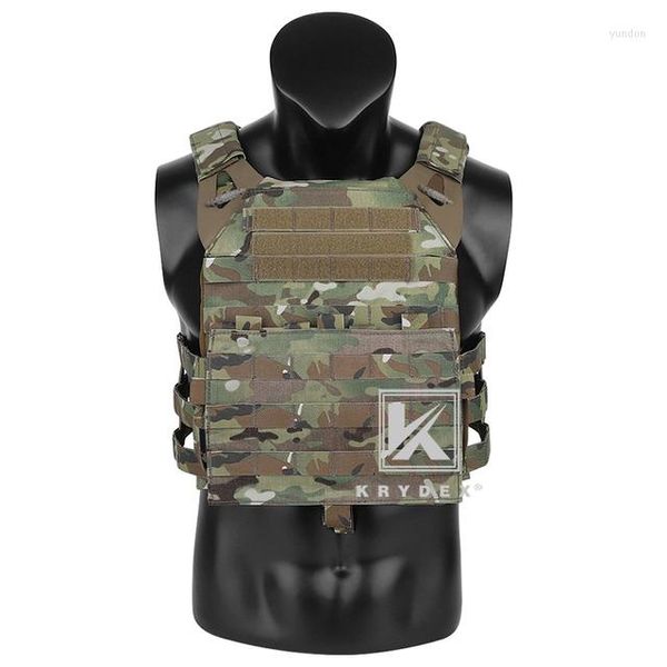 Chaquetas de caza KRYDEX Táctico JPC2.0 Chaleco portador de placa Cummerbund instantáneo de alta velocidad / Correa para el hombro Armadura de asaltante de liberación rápida