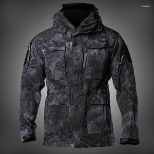 Vestes de chasse M65 UK US Army, vêtements coupe-vent tactique décontractés pour hommes, imperméable, manteau de pilote de vol, sweat à capuche, veste militaire d'hiver