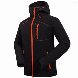 Vestes de chasse hommes Softshell polaire randonnée veste printemps automne manteau équitation escalade mâle respirant coupe-vent vêtements