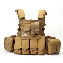 Vestes de chasse Molle système hommes gilet tactique VT089 Combat militaire formation Camouflage vêtements en plein air CS champ gilet de protection