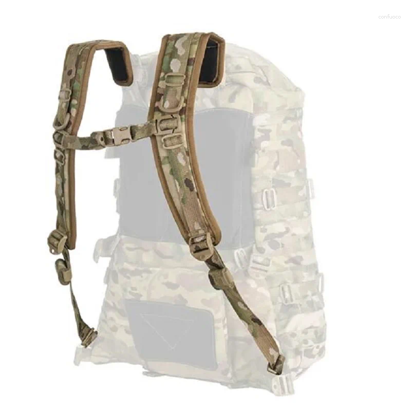Jaquetas de caça ao ar livre mochila colete almofada descompressão retrofit alças de ombro substituíveis