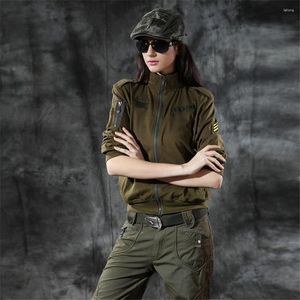 Vestes de chasse, uniformes militaires de sport de plein air pour femmes, Fans de l'armée, randonnée, Camping, course à pied, entraînement, manteau de vélo