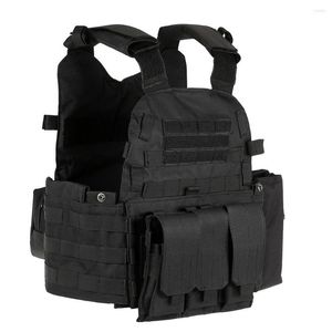 Jachtjassen Outdoor Men's Modular Vest Gear Load Carrier met Hydratatie Pocket Protective Tactical Military