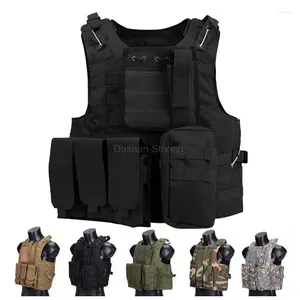 Vestes de chasse, gilet tactique d'extérieur, porte-plaque d'équipement CS Style Wargame, équipement militaire, armure de Camouflage de Paintball