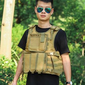Jachtjassen Plaatdrager Tactisch vestuitrusting Militaire multifunctionele combinatie Gewogen tas Paintball Swat