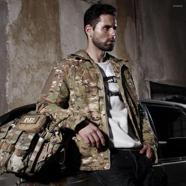 Vestes de chasse Pro. Camouflage militaire veste équipement tactique Multicam hommes Combat chemises vêtements