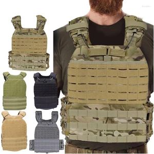 Jachtjassen Snelsluiting Tactisch Vest Molle Combat Camo CS Veldtraining Bescherming Outdoor Borsttuig Beschermend jack