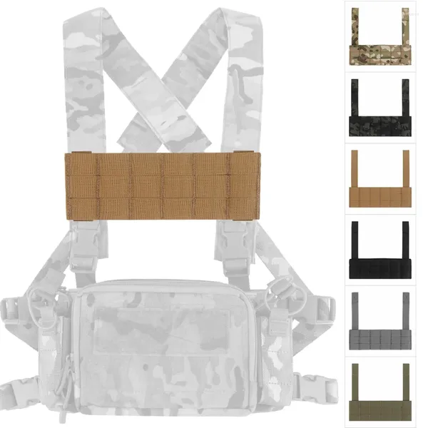 Vestes de chasse Tactical D3CRM 3 poitrine poitrine pont de plate-forme molle plaque de pancarte de téléphone Platform sur la plate-forme de gilet