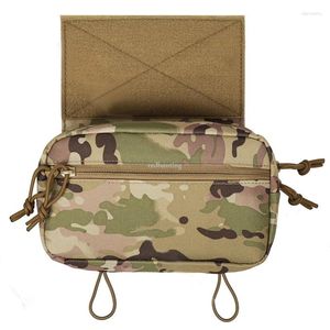 Jacht Jassen Tactische Dump Drop Pouch Met Klittenband Voor JPC CPC AVS Vest Utility Gereedschapstas Airsoft Paintball accessoires