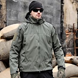 Vestes de chasse veste tactique pour hommes, coque souple, tempête en plein air, Forces spéciales, coupe-vent, entraînement, ventilateur de l'armée Archon