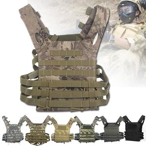 Hunting Jackets Tactical Military Body Armor Molle Plate Carrier Vest Outdoor CS Wargame Paintball JPC Combat