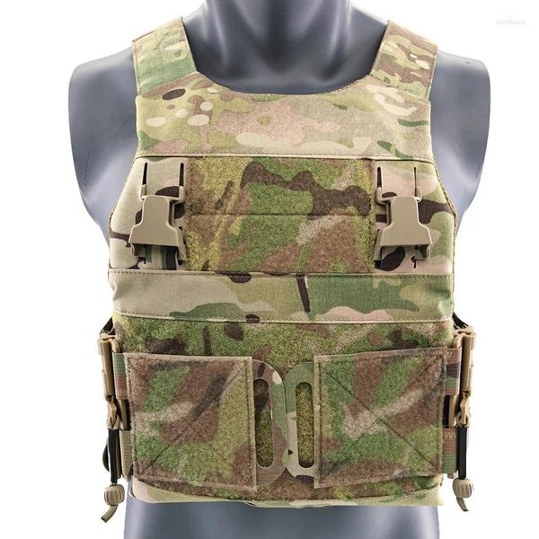 Vestes de chasse gilet tactique à dégagement rapide armée militaire Swat plaque transporteur équipement de Combat CS jeu protéger léger