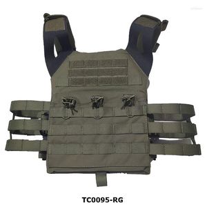 Vestes de chasse TC0095 RG JPC gilet tactique Paintball Combat Molle avec plaque de protection de poitrine porte-plaque 500D Cordura