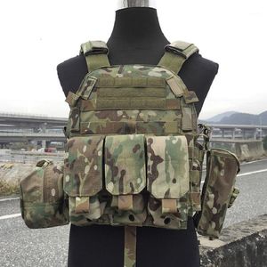 Vestes de chasse Tcmaoyi Multicam Fabric 6094 Set Field Vest Tactical Tc0041-Mc1
