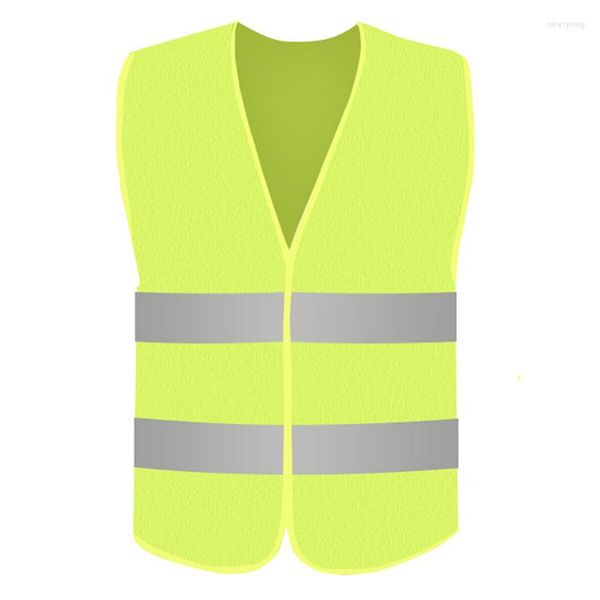 Vestes de chasse gilet Fluorescent maille Camping sécurité hommes costume randonnée vêtements gilets Est voiture bande réfléchissante d'urgence