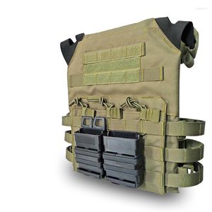 Vestes de chasse Water Egg Soft Q Sleeve Fastmag5.56 Cartouche Clip Quick Pull Box Tactical Vest Accessoire 7.62 Caoutchouc