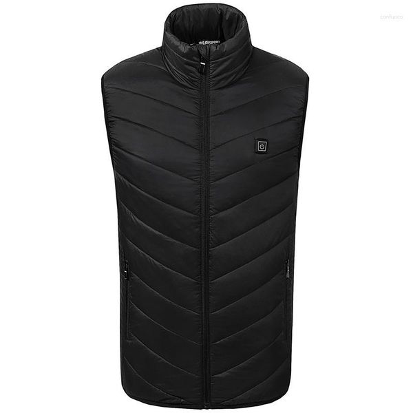 Vestes de chasse femmes hommes amélioré USB gilet de chauffage infrarouge Camping en plein air escalade hiver fibre de carbone chaud thermique tactique gilet