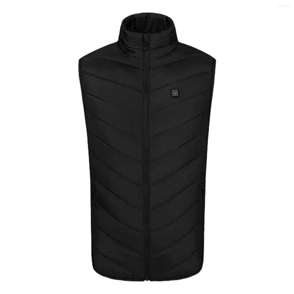 Vestes de chasse Zipper Électrique USB Body Warmer Gilet Chauffant Camping Pour L'hiver En Plein Air Coussin Chauffant Intelligent Mode Vêtements Résistant Au Froid