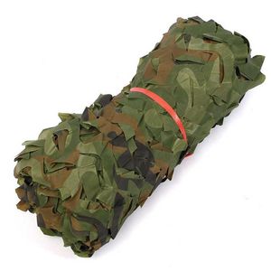Caccia Militare Camouflage Net Outdoor Camo Woodland Army Camo Rete Caccia Tiro Pesca Rifugio Nascondi Rete 3 * 5 m / 2 * 10 m Y0706