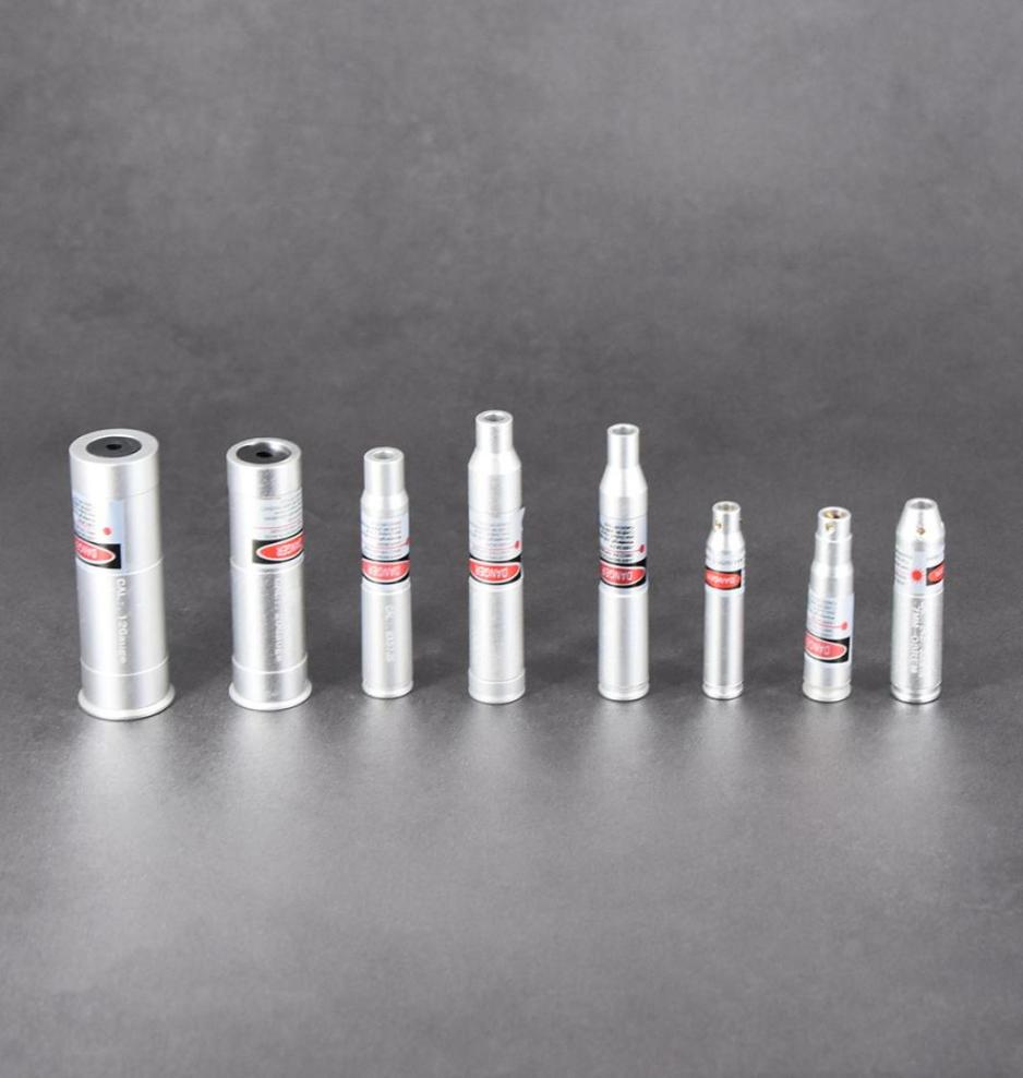 Jacht optica Scope Red Dot Laser Bore Sighter Boresight 223 762 7mm 308 300WIN 12GA 20GA Meerdere specificaties4232839