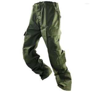 Pantalon de chasse équitation européenne, salopette militaire verte, quatre saisons, maille pour hommes, Version ACU