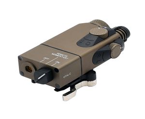 Portée de fusil de chasse OTALC IR Offset visée tactique LaserViseur laser vert classique avec montage HT à dégagement rapide adapté à Picatinny Rai4644793