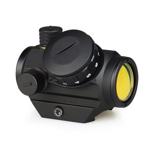 Lunette de chasse Canis Latrans 1x20mm avec montage sur rehausseur HD Reflex Sight Reticle 3MOA Red Dot pour la chasse et l'extérieur Bonne qualité CL2-0068