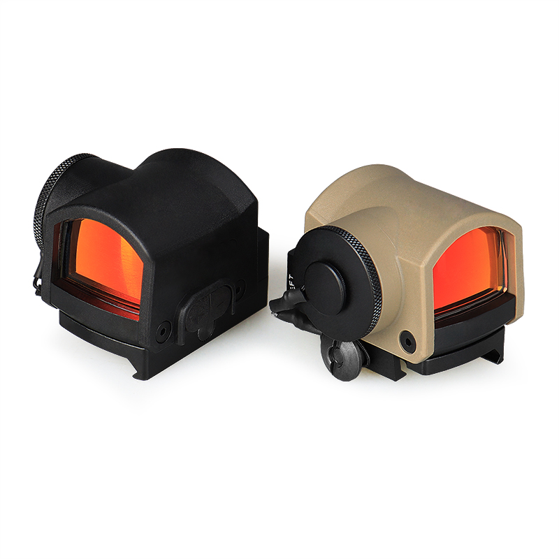 Scopes de chasse PPT Red dot Sights 1x25x18.5 RMS Red Dot Scope Sight Fit 21.2mm Picatinny G 17 19 9mm AR15 M4 AK CL2-0133
