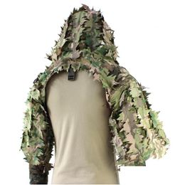 Jachtsets Sniper Ghilliekostuum Tactisch Militair Schieten Mticam 3D Laser Cut Outdoor Camo Lichtgewicht jas Drop Delivery Dhmiq