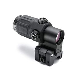 Tactical G33 3x Vergrootglas Compacte Richtkijker met Schakelaar naar Side STS Quick Detachable Mount Fit 20mm Weaver Rail