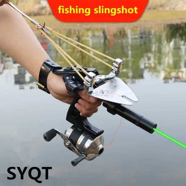 Hunting Slingshots Tirer du poisson Slingshot Tir Pêche Slingshot Arc Flèche Tir Puissant Pêche Attraper Poisson Chasse À Grande Vitesse YQ240226