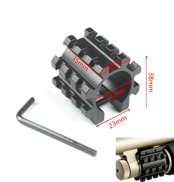 HUNTING TACTICAL UNIVERSEL SGUN TUBES 3 PERS PIDE PICATINNY RINE RALON 5 POSITION ADAPTER MONTRE TRI BARLL4933183