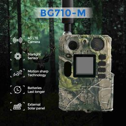 Caméras de chasse Boly BG710-M 4G caméra de chasse sans fil 940nm noir caméra de Vision nocturne infrarouge caméra de jeu Invisible technologie de mouvement pointu Q240321