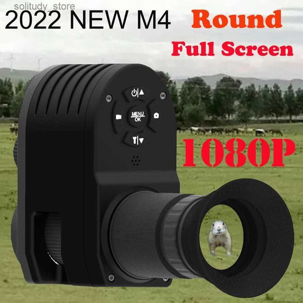 Caméras de chasse Megaorei 4 1080p HD Vision nocturne caméra de chasse caméra de recul portable attachée à l'accessoire 4X dispositif de zoom numérique Q240321
