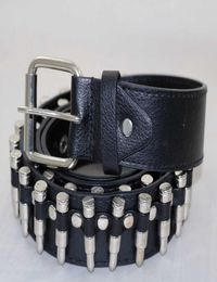 Huobao Nieuwe Punk Bullet Riemen Mannen Hip Hop Klinknagel Riem Mannelijke Pu Leer Rock Motorfiets Vrouwen Riem voor Jeans Ceinture femme Q06305278036