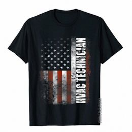 Chemise de technicien cvc drapeau américain T-Shirt cadeaux cvc Tech T-Shirt hommes drôle hauts moulants t-shirts Cott T-Shirt imprimé en 3D P65L #