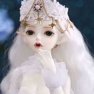 Gratis verzending Hwayu Vampire Minifee Pop BJD 1/4 dikke lippen Mooie speelgoed voor meisjes verzonden gift # 1 handen LJ201031