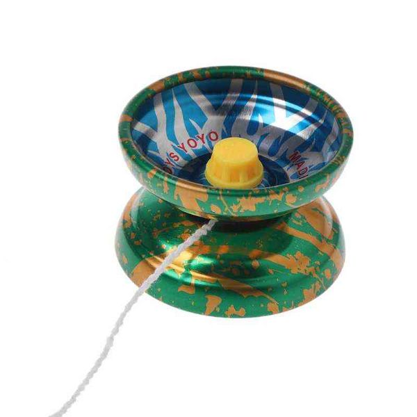 HX5D aleación de aluminio YOYO rodamiento de bolas cuerda truco juguete niños regalo G1125