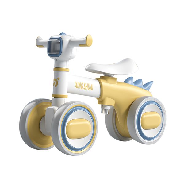 Hxl Coche de equilibrio para niños Andador de bebé Coche de juguete para niños Luge de cuatro ruedas deslizante