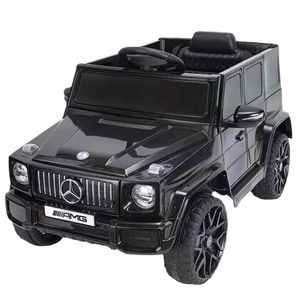 HY Voiture Électrique pour Enfants pour Conduire Roue en Caoutchouc Véhicule Tout-Terrain 6V4AH 380W Double Moteur Bébé Autoradio Télécommande Jouets pour Garçons