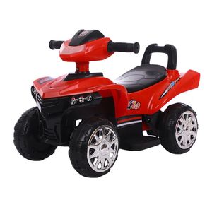 Motocicleta eléctrica HY para niños, paseo en coche, música ligera, Material plástico, cuadriciclo de calidad, 6V, 4 ruedas, vehículo de playa todoterreno