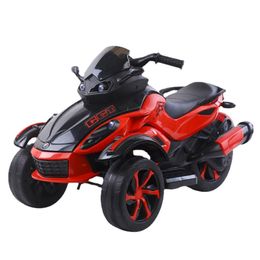 HY Nieuwe 6V4.5AH 3 Wiel kinderen Scooter Dual Drive 380W Motor Baby Elektrische Motorfiets Kind Driewieler voor Kinderen 1 tot 5 Jaar