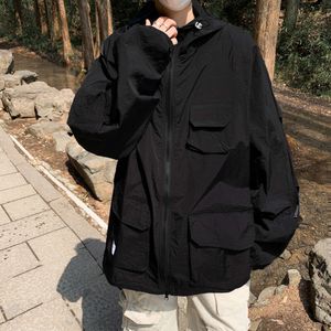 Hy P American Outdoor Work Assault Jacket Men S Losse passende zonbescherming Snel drogende bergstijl Trendy jas