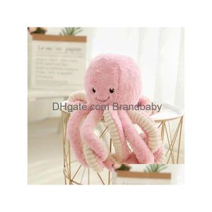 Hy Wy Speelgoed Octopus P 80 Cm Knuffeldier Kussen Kerstcadeau Inktvis Pop Voor Drop Delivery Dhixo