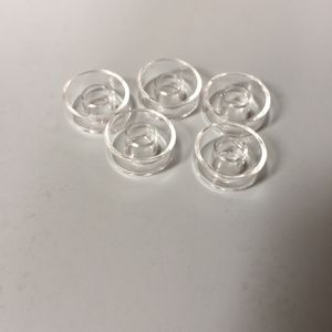 Remplacement des ongles en titane Hybird 100% plat à quartz véritable plats à quartz de haute qualité pour plate-forme pétrolière Dnail Bongs Enail remplaçables